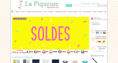 Desktop Screenshot of lapiqueuse.com